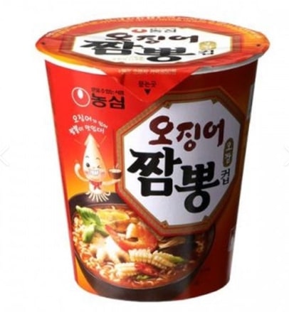 Nongshim Ojingeo Jjampong Squid and Seafood Noodle 67g